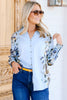 Candace Chambray Long Sleeve Blouse