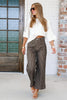Taking It In Brown Striped Wide Leg Pant
