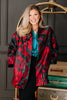 Lovely Day Red Mix Long Sleeve Jacket
