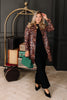Ciera Leopard Faux Leather Long Sleeve Jacket