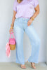 Tribal Audrey Bondi Beach Hugging Flowy Wide Leg Jean