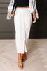 Emily McCarthy Carrara Suede Pencil Skirt