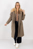 Molly Bracken Khaki Long Sleeve Parka