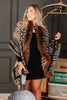 Mitchie's Tan Mix Animal Print Scarf