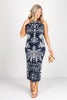 Z SUPPLY Esperanza Eclipse Sleeveless Midi Dress