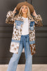 Hear Them Roar Tan Animal Print Long Sleeve Jacket