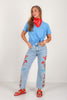 Close Encounters Embroidered Straight Jean