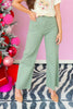 Isabella Sage Wide Leg Denim Jean