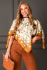 TWT® Sweet Escape Brown Poncho