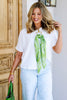 Take You There White Short Sleeve Top