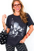 Z SUPPLY City Wishes Black Sand Tee