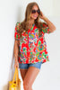 Little Things Red Short Sleeve Top