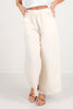 Perfect Staple Cream Gauze Wide Leg Pant