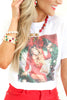Mariah Carey All I Want For Christmas White Short Sleeve Tee