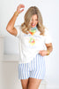 Z Supply Club Tropics Boyfriend Short Sleeve Tee