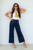 Kaia Wide Leg Indigo Denim Wide Leg Jean