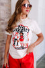 No Diggity Ivory Short Sleeve Tee