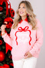 Merry & Bright Light Pink Christmas Sweater