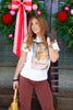 DOORBUSTER Rudolph With Your Nose White Short Sleeve Tee