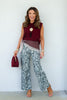 Blair Snake Wide Leg Denim Jean