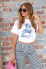 Icon Diana White Short Sleeve Tee