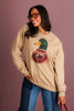 Bling Mallard Duck Sand Long Sleeve Sweatshirt