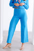 TWT® Mallory Bright Blue Wide Leg Pant