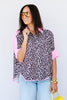 Meredith Pink Short Sleeve Top