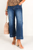 Becca Dark Wash Wide Leg Jean