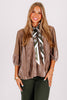 Maya Latte Long Sleeve Blouse