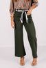 Eleanor Olive Wide Leg Pant