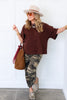 TWT® Note Worthy Brown Short Sleeve Tee
