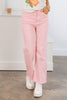 Take it Away Pink Wide Leg Jean
