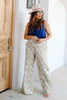 Pamela Stone Mix Wide Leg Pant