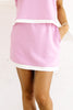 Olivia Pink Pull On Skort