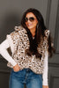 TWT® Part Of The Plan Leopard Faux Fur Ivory Vest