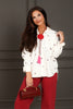 Dear John Galina Long Sleeve Almond Rose Stripe Top
