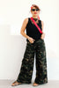 See You There Camo Wide Leg Pant