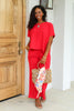 Sandy Days Ruby Wide Leg Pant Set