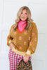 Made For More Tulip Print Olive Long Sleeve Sweatshirt