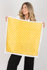 Nothing But Truth Yellow Polka Dot Scarf