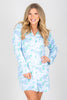 Mary Square Charlotte Blue Daisy Chain Nightshirt