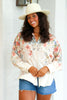 Janna Rosey Multi Long Sleeve Blouse