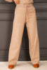 Molly Bracken Golden Beige Wide Leg Pant