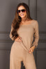 Molly Bracken Golden Beige Long Sleeve Sweater
