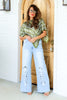 TWT® Being With You Olive Satin Poncho