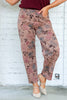 Ashton High Rise Mauve Relaxed Leg Pant