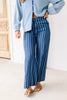 Serefina Striped Wide Leg Pant