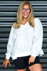 Leigh Camo Grey Long Sleeve Sweatshirt