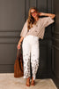 Fade Into You Ecru Wide Leg Pant